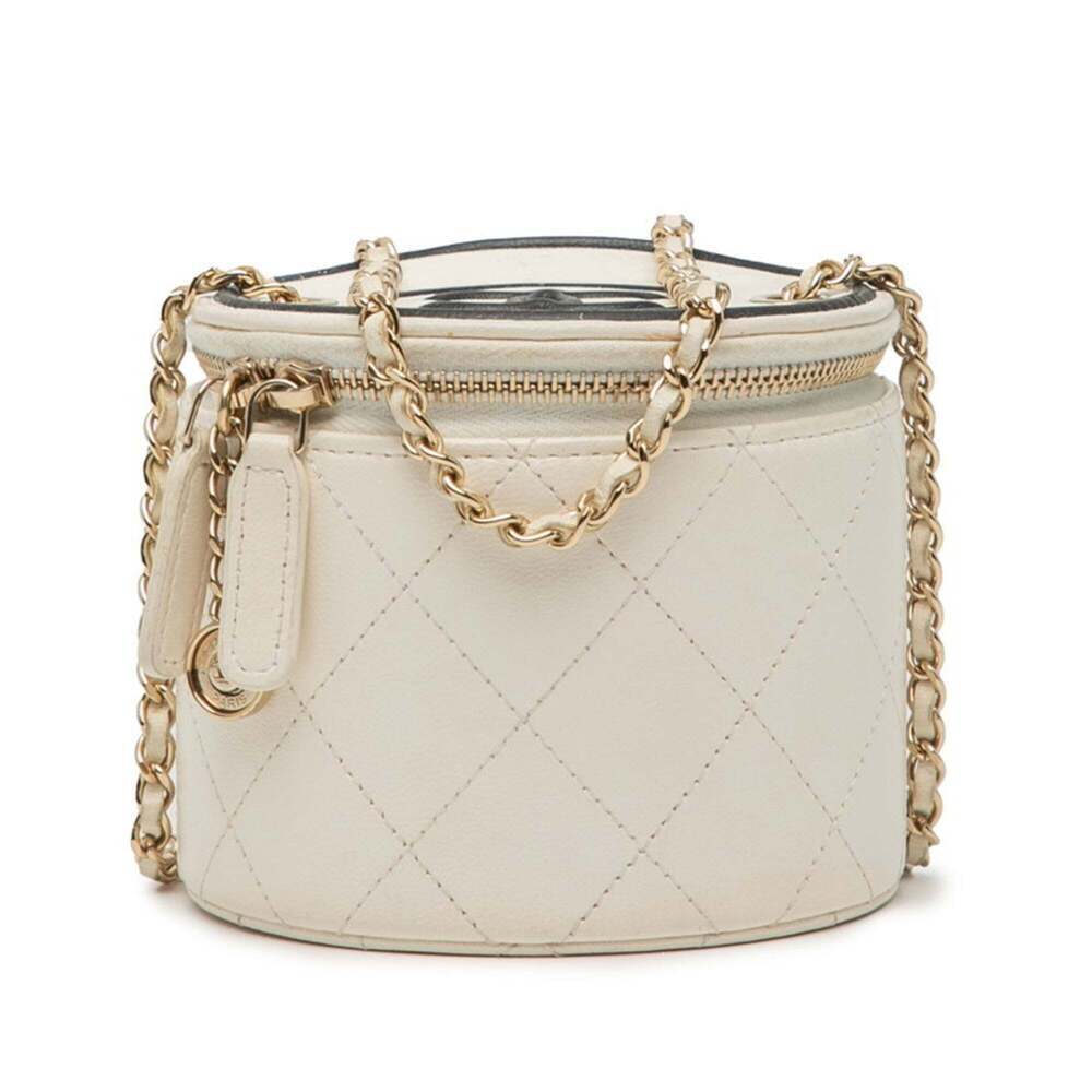 CHANEL Black Logo Shoulder Bag